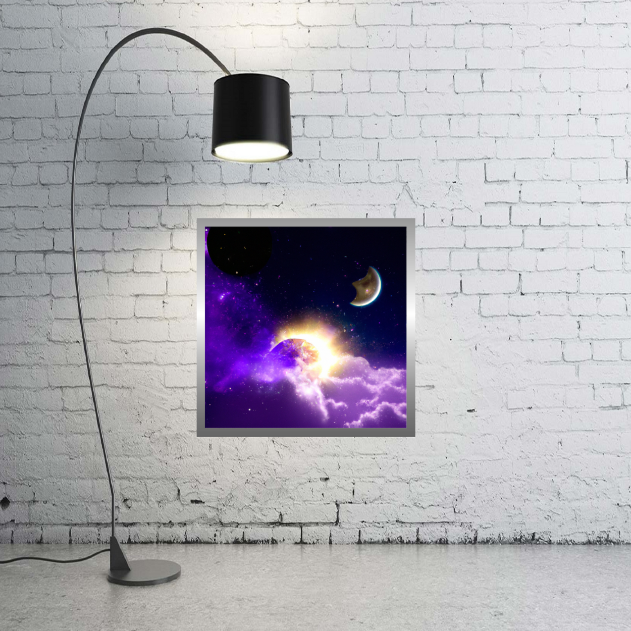 ⭐galactic wall art – vivid nebula & space poster | instant digital download (20x20") ⭐galactic wall art – vivid nebula & space poster | instant digital download (20x20")