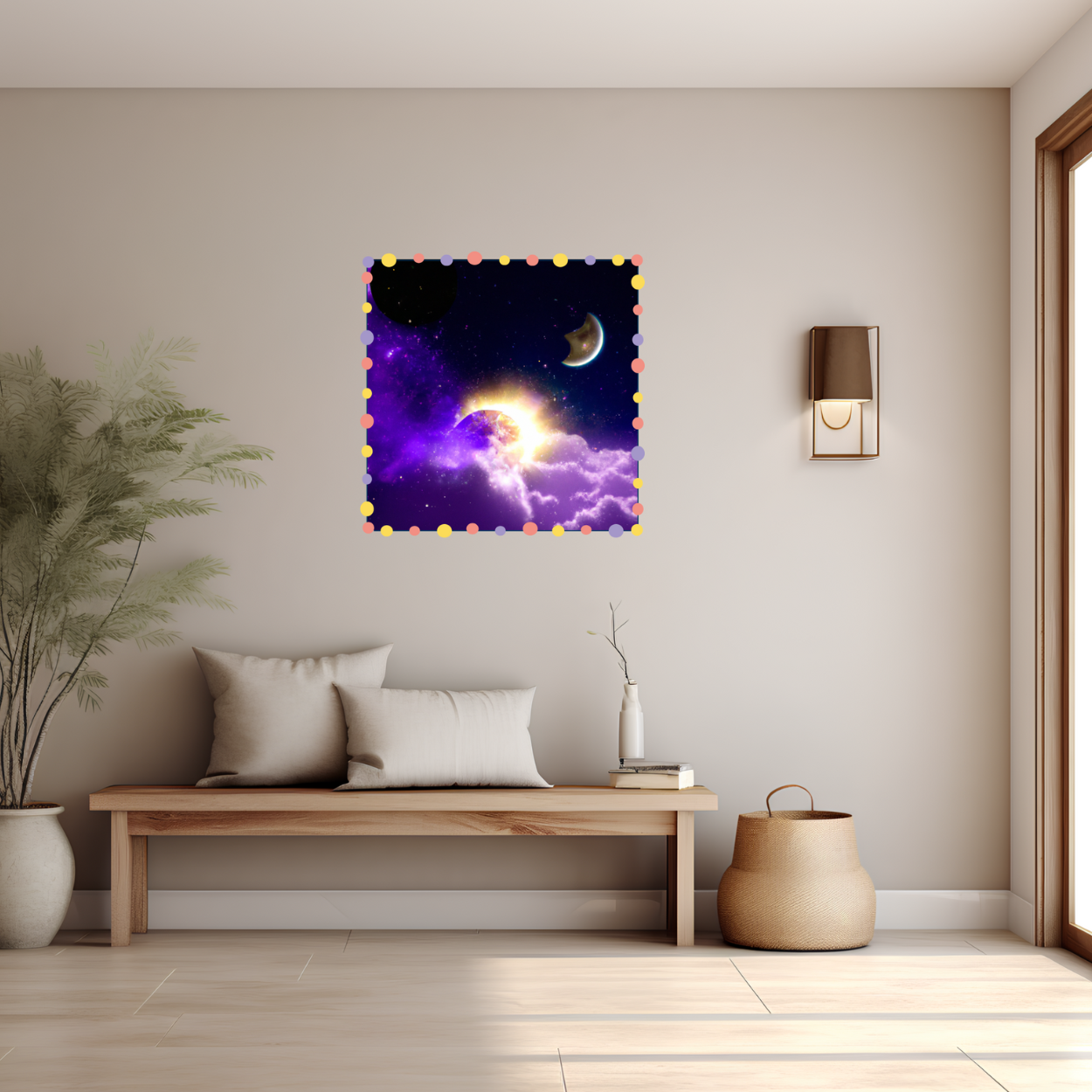 ⭐galactic wall art – vivid nebula & space poster | instant digital download (20x20") ⭐galactic wall art – vivid nebula & space poster | instant digital download (20x20")