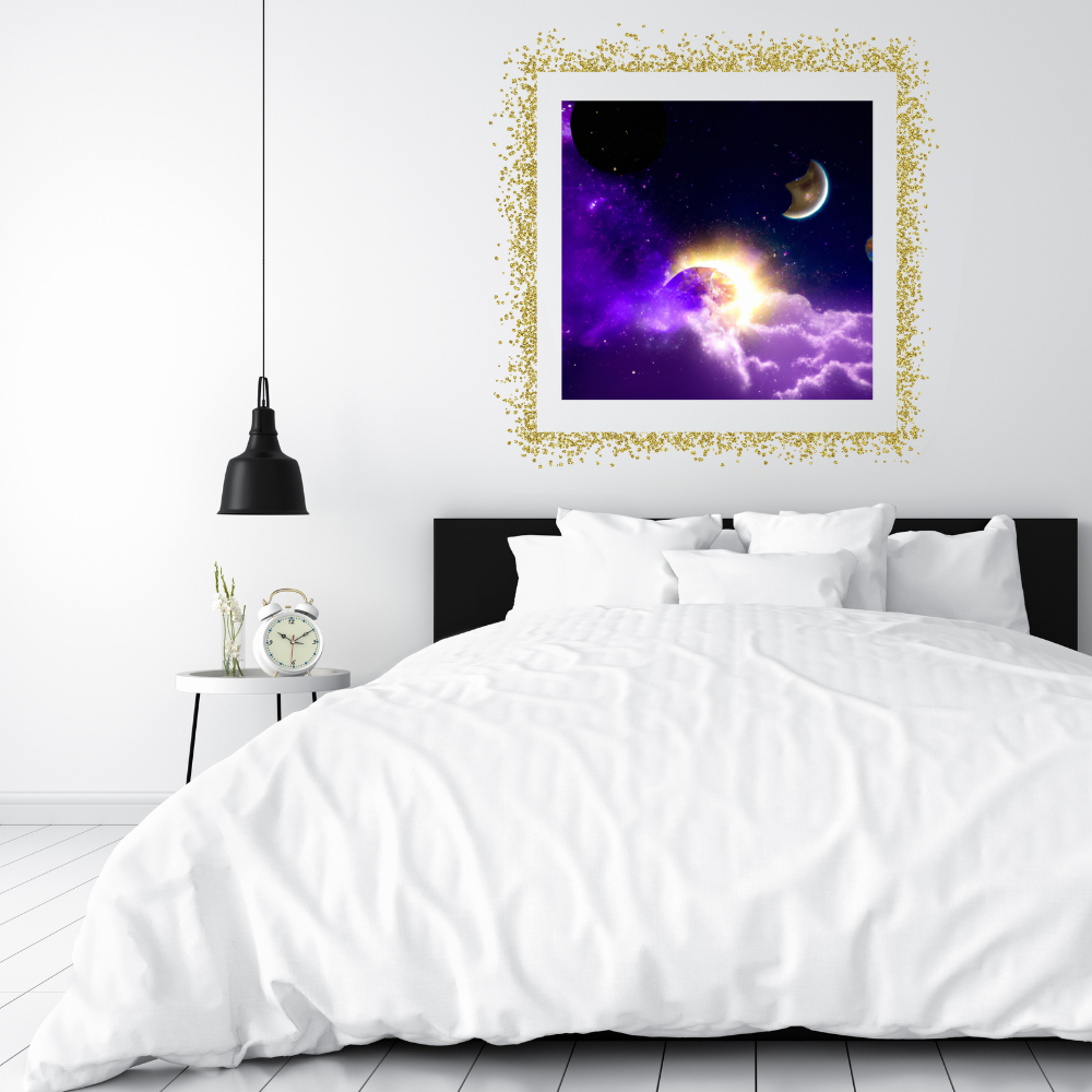 ⭐galactic wall art – vivid nebula & space poster | instant digital download (20x20") ⭐galactic wall art – vivid nebula & space poster | instant digital download (20x20")